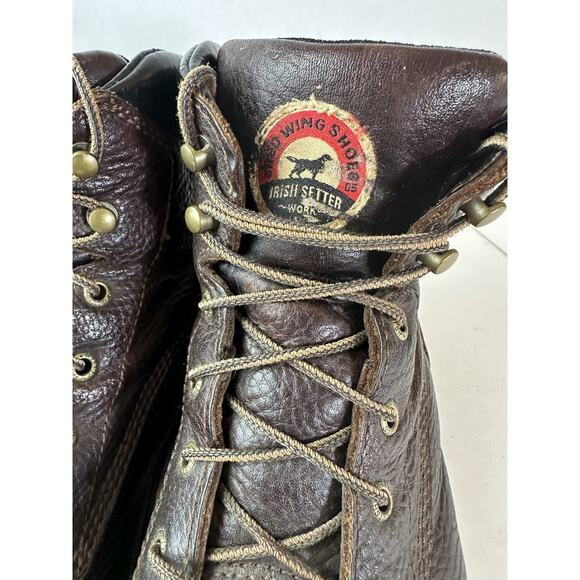 *Flawed Red Wing Men's Irish Setter Farmington 6-Inch Work Boots 83603 Size 9.5D - Picture 6 of 16